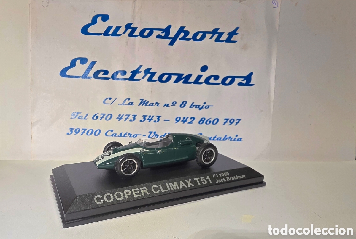 Coches a escala: Cooper Climax T51 F1 escala 1/43