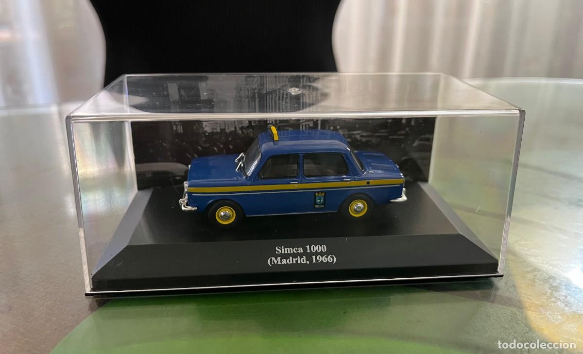 Coches a escala: Simca 1000 Madrid 1966 Altaya 1:43