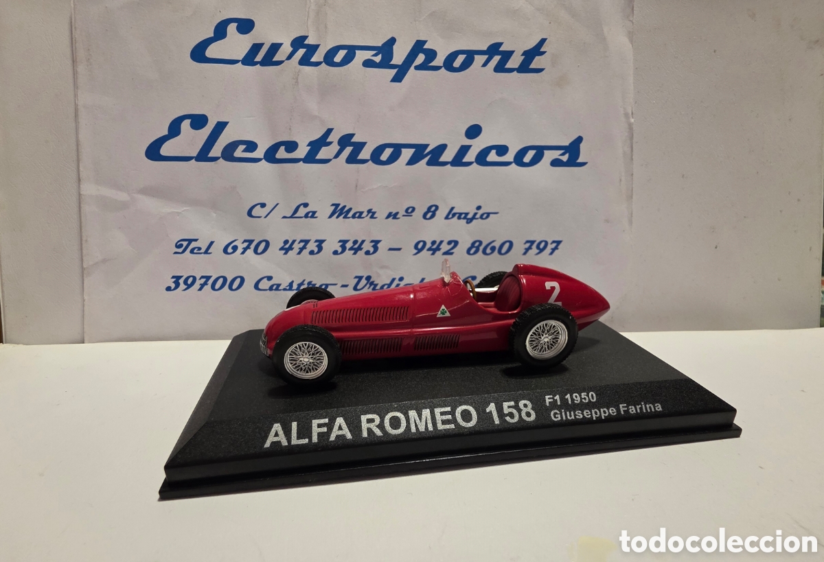 Coches a escala: Alfa Romeo 158 F1 1950 escala 1/43