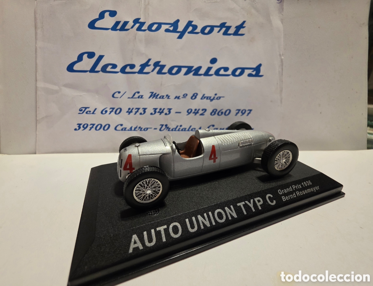 Coches a escala: Auto Union TYP C F1 escala 1/43