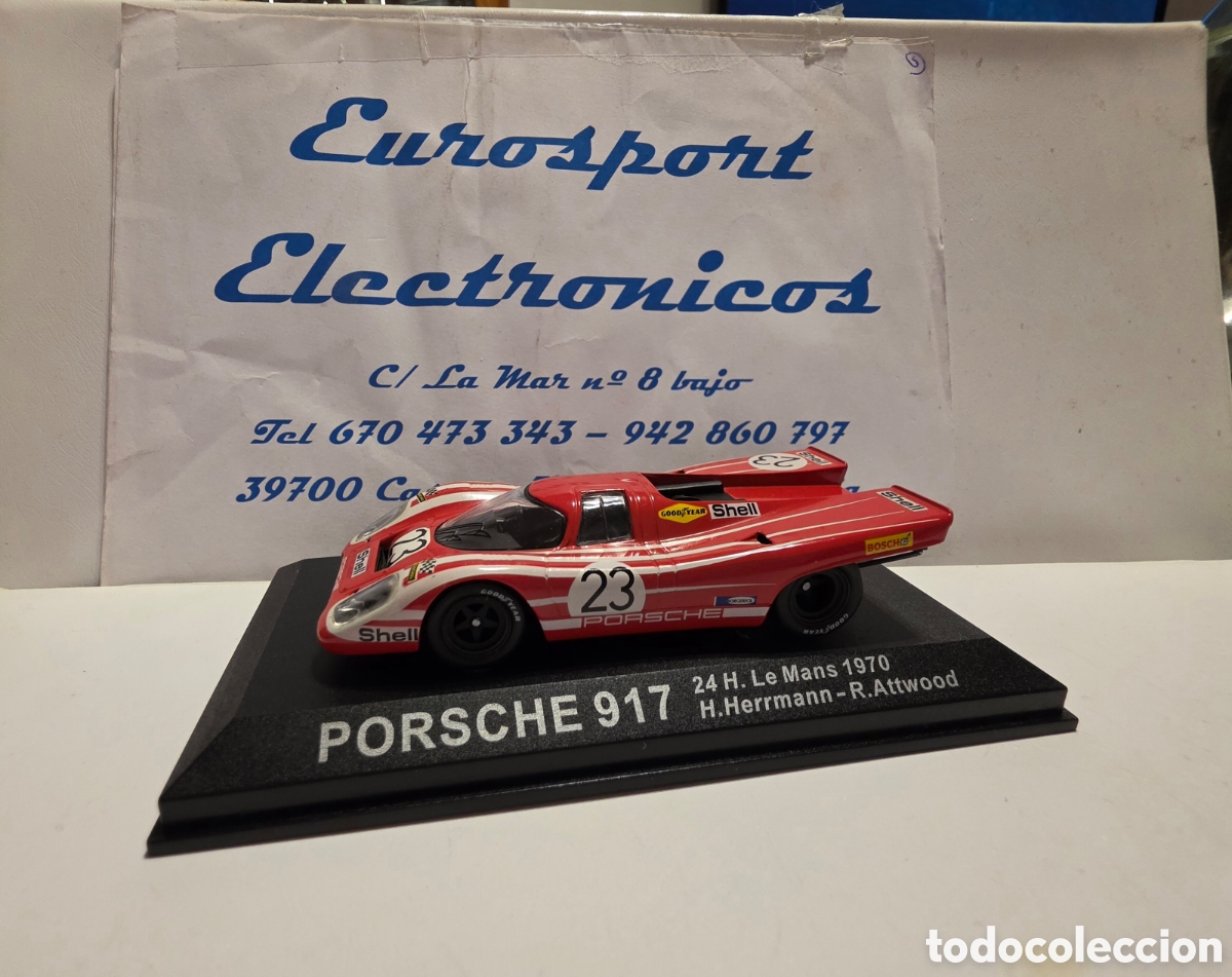 Coches a escala: Porsche 917 24h Le Mans escala 1/43