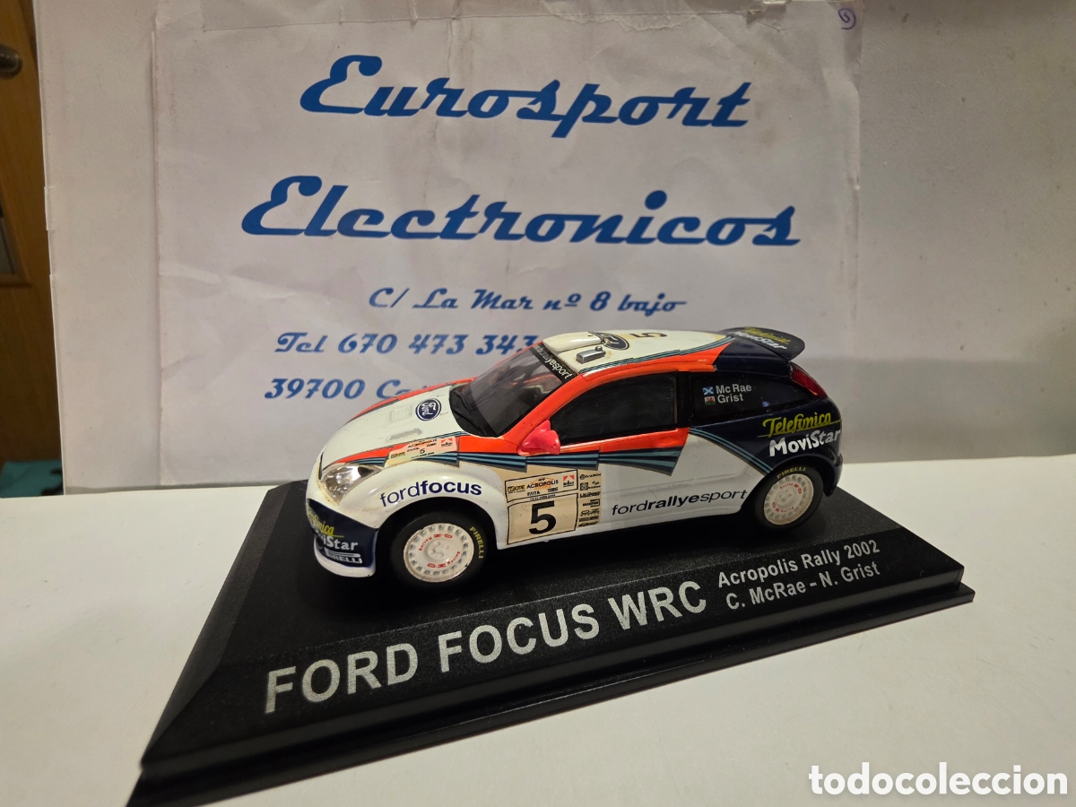 Coches a escala: Ford Focus WRC Acr&oacute;polis 1/43