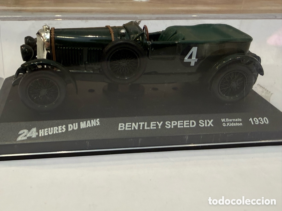 Coches a escala: BENTLEY SPEED SIX 1930, 24 HEURES DU MANS, ESCALA 1:43 . Caja plastico original