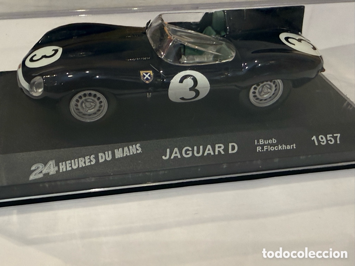 Coches a escala: JAGUAR D 1957 , 24 HEURES DU MANS, ESCALA 1:43. Caja original