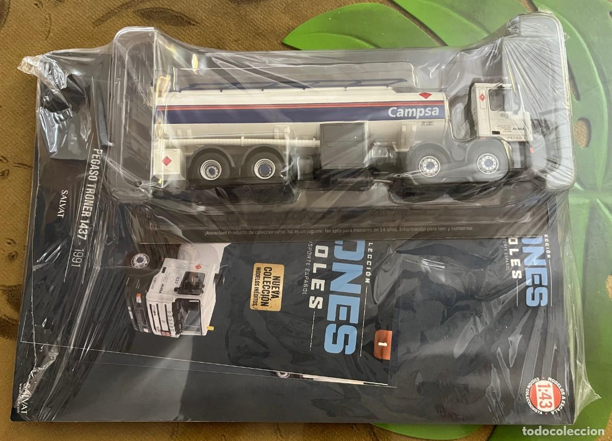 Coches a escala: Pegaso Troner 1437 Campsa 1991 1:43