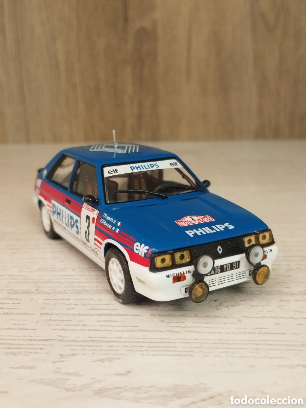 Coches a escala: RENAULT 11 TURBO '87 MONTECARLO