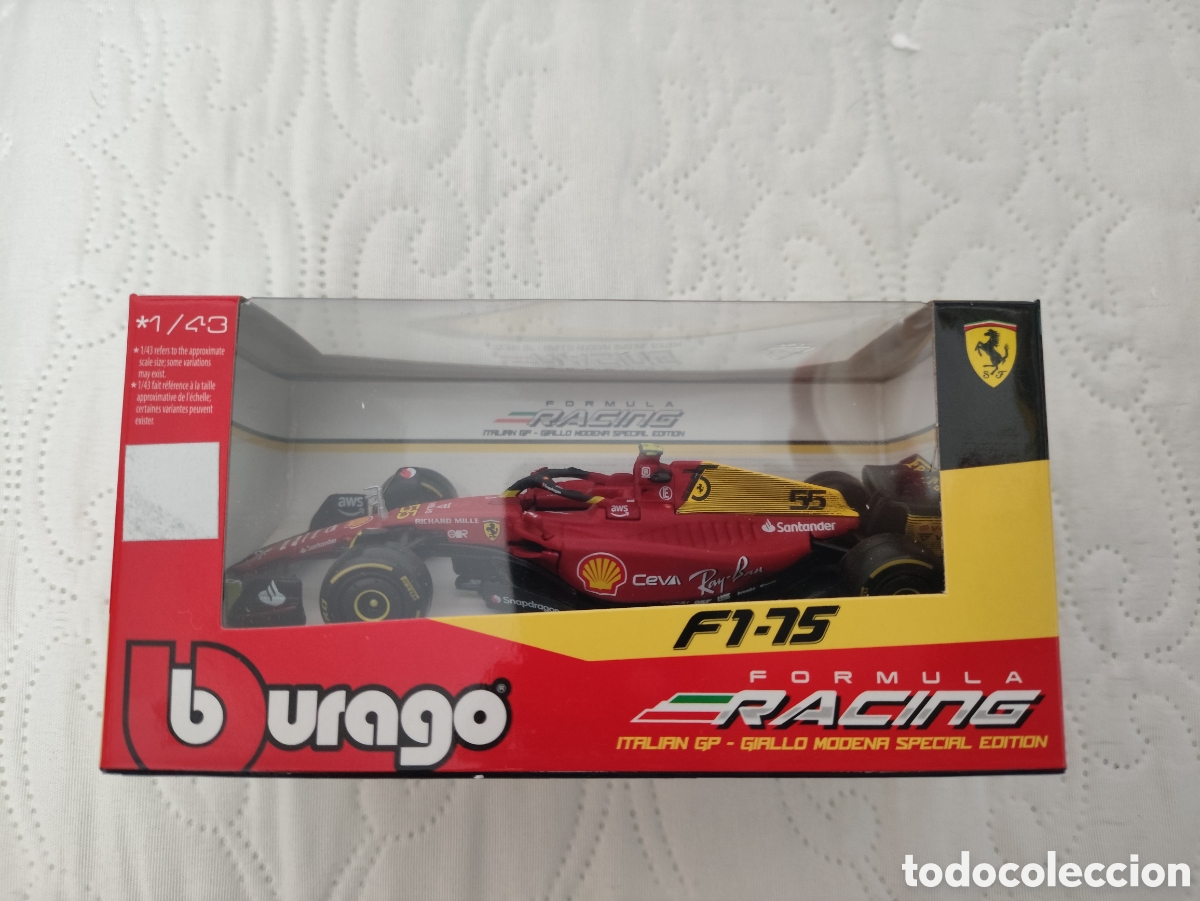 Coches a escala: Coche Ferrari F1 75 GP Monza