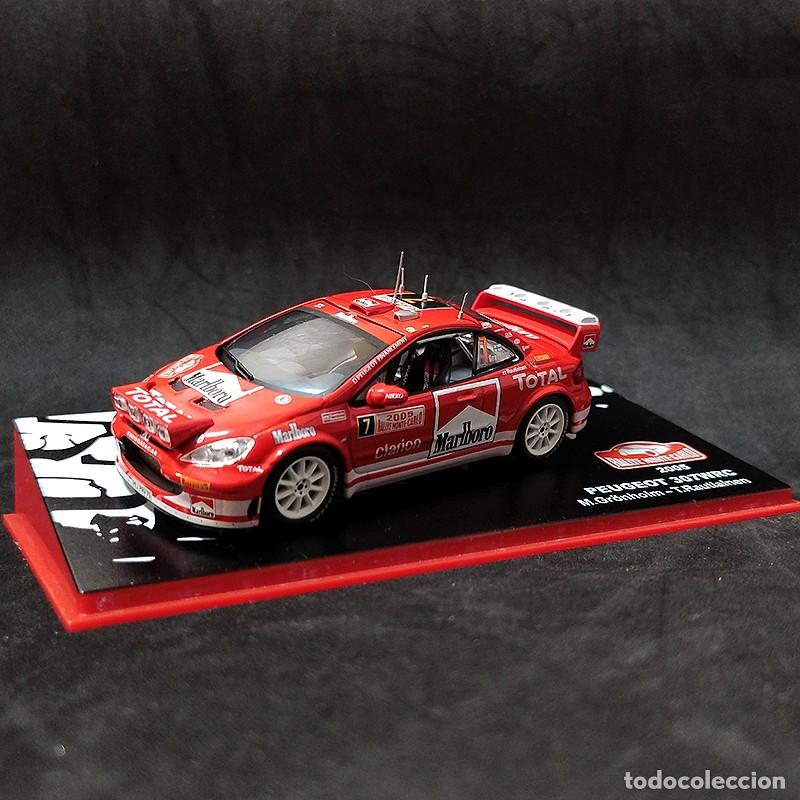 Coches a escala: Altaya, Marlboro Gr&ouml;nholm, 307 WRC, Monte 2005