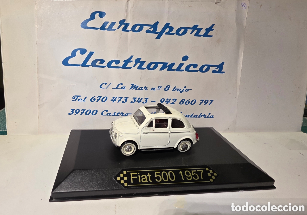 Coches a escala: Fiat 500 1957 escala 1/43