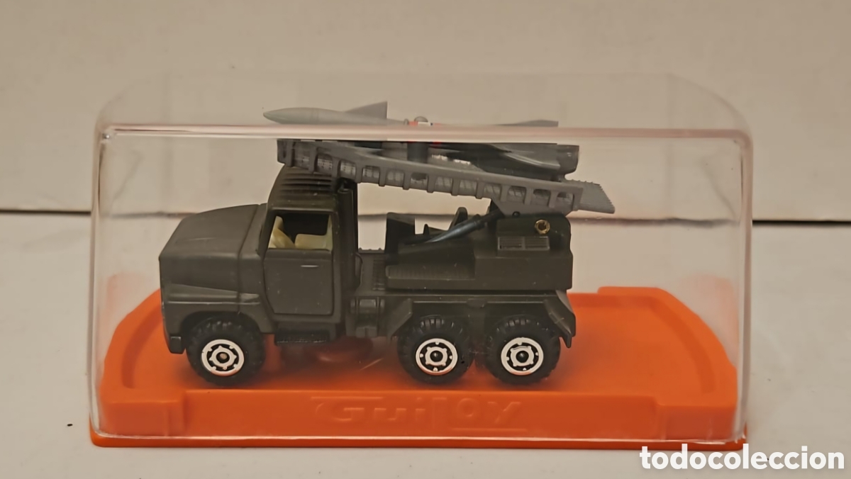 Coches a escala: GUILOY 13- CAMI&Oacute;N MILITAR FORD CON MISIL, NUEVO