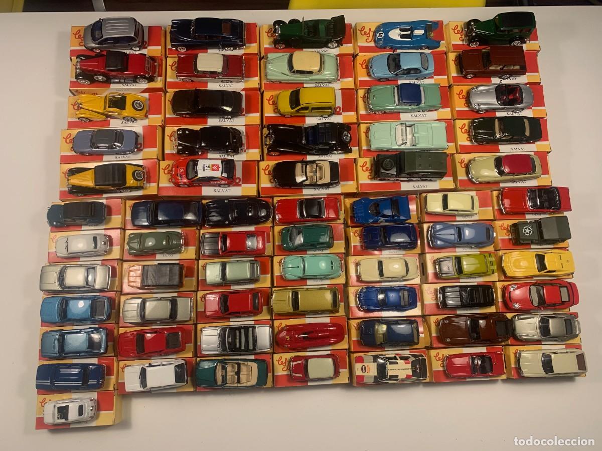 Coches a escala: Colecci&oacute;n 68 coches Salvat 1:43 + fasc&iacute;culos
