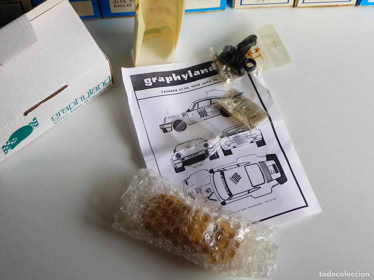 Coches a escala: 1/43 Graphyland Kit Porsche Carrera 3.0 30 RS BP Racing Sonauto #100 Tour France Auto 1974