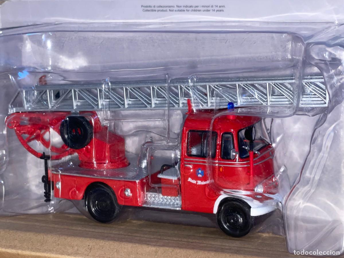 Coches a escala: Cami&oacute;n de Bomberos MERCEDES-BENZ L319 Cuerpo Bomberos Walsrode 1962 Alemania 1/43 die-cast salvat