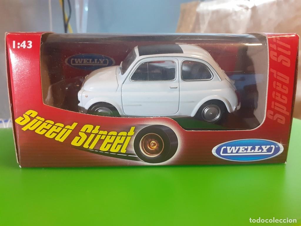 Coches a escala: MINIATURA - FIAT NUOVA 500 (1968) 1:43 - WELLY / SPEED STREET