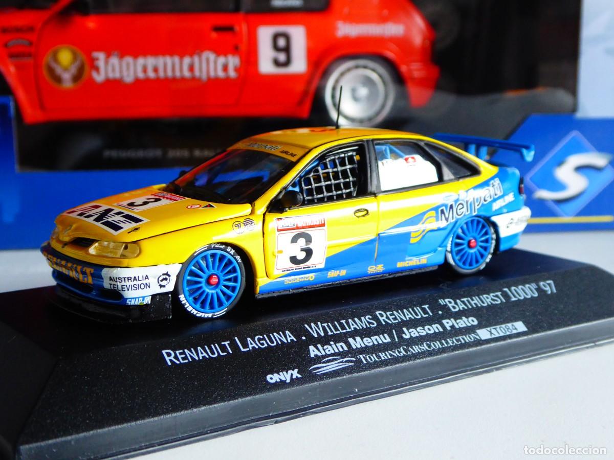 Coches a escala: 1/43 Vitesse Onyx Renault Laguna Williams ANZ Merpati Bathurst 1000 1997 Menu - Plato