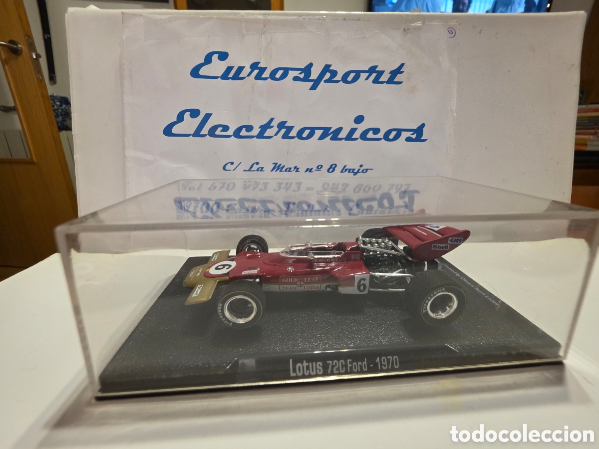 Coches a escala: Lotus 72C Ford de 1970 escala 1/43