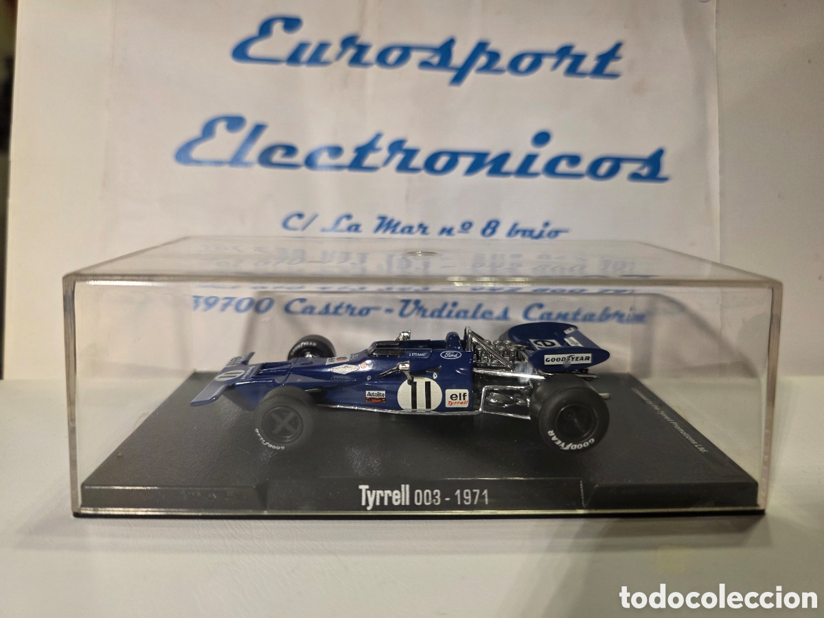 Coches a escala: Tyrrell Ford 003 de 1971 escala 1/43
