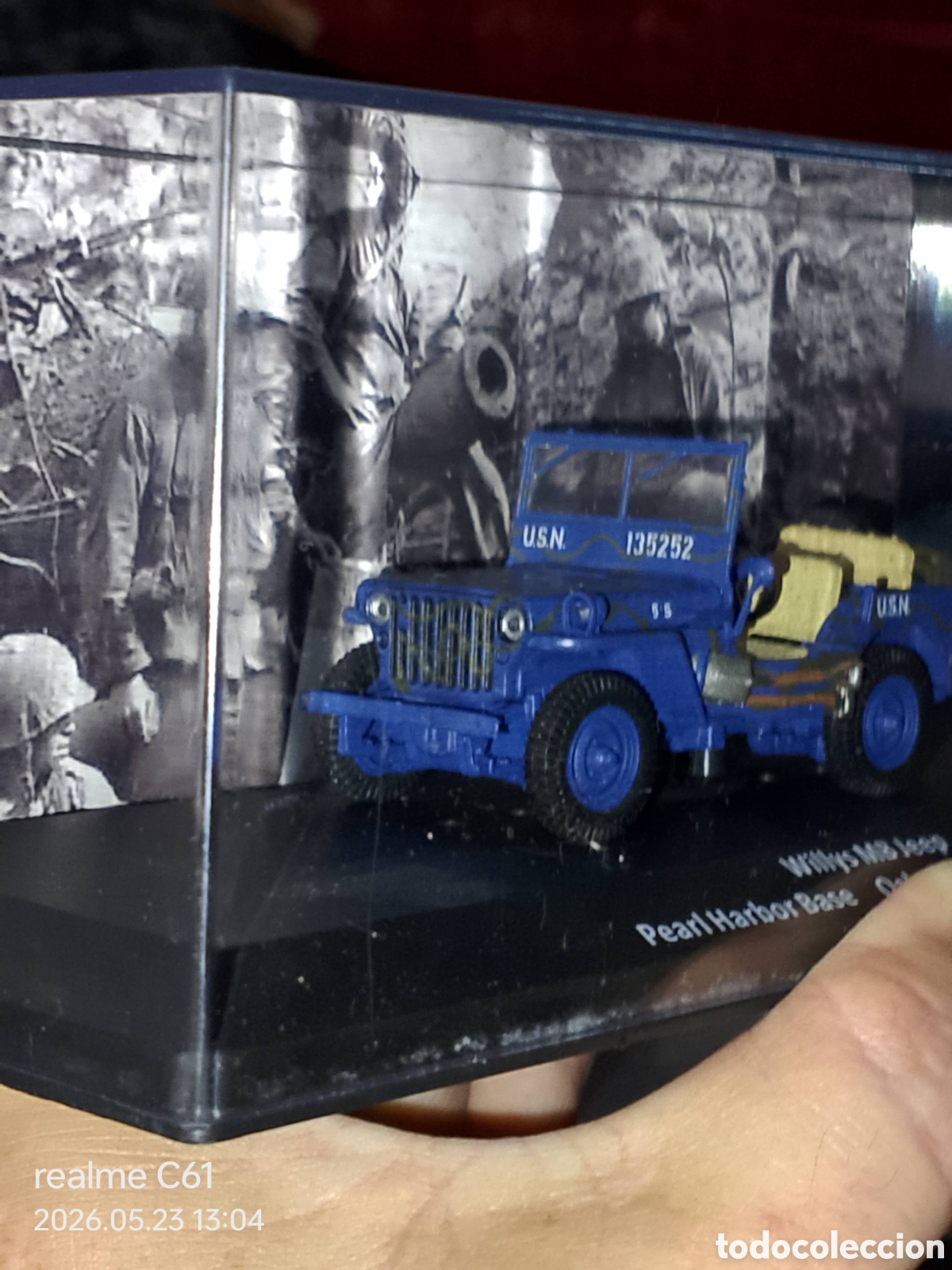 Coches a escala: Altaya - Coches militares de la Segunda Guerra Mundial 1:43 - n&deg;108 Jeep Willys MB Pearl harbor 1942