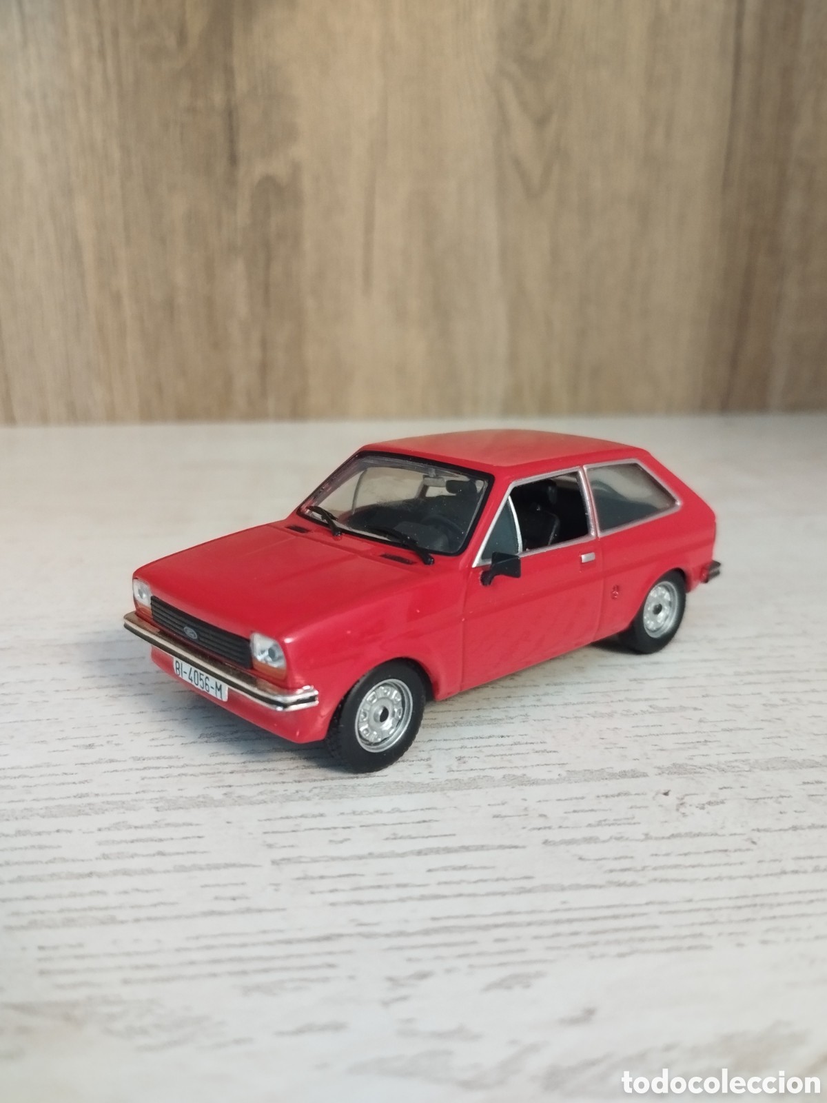 Coches a escala: FORD FIESTA mk1 MATRICULA ESPA&Ntilde;OLA
