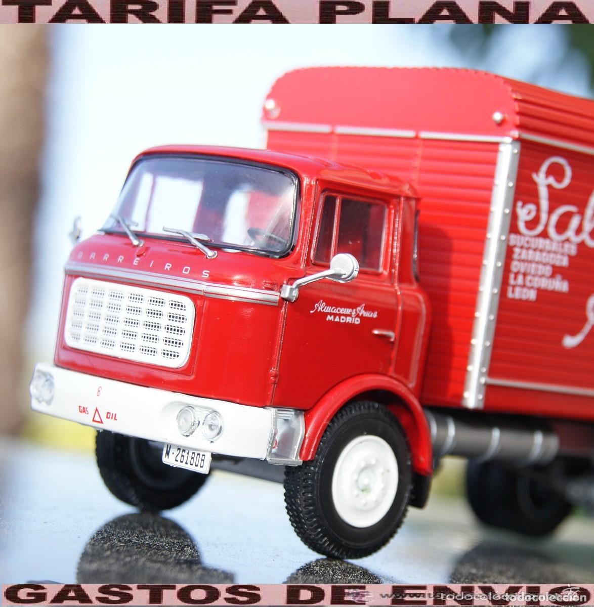 Coches a escala: CAMION BARREIROS TT 90.21 ALMACENES ARIAS 1959 ESCALA 1:43 DE SALVAT EN SU BLISTER