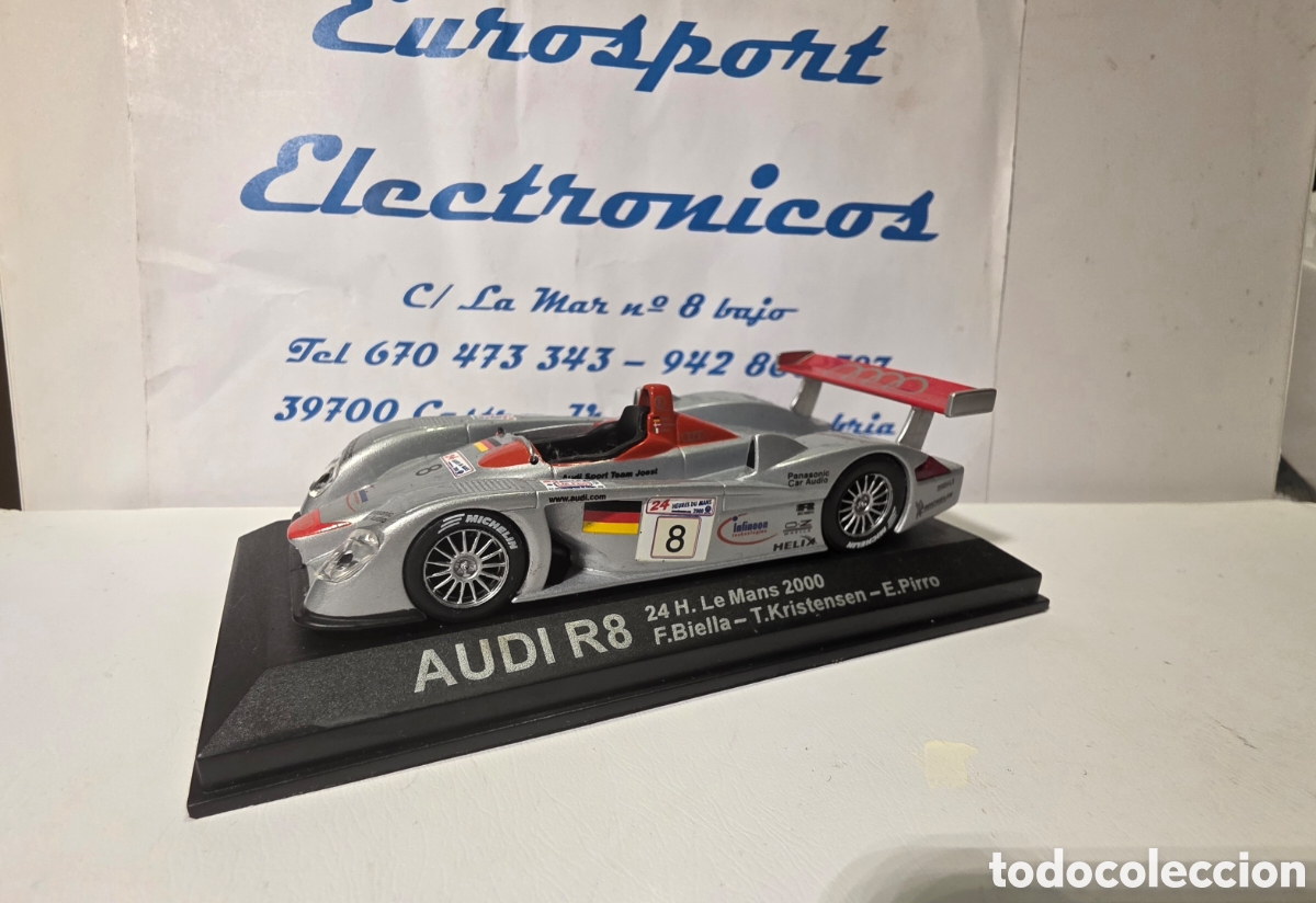 Coches a escala: Audi R8 Le Mans 2000 escala 1/43