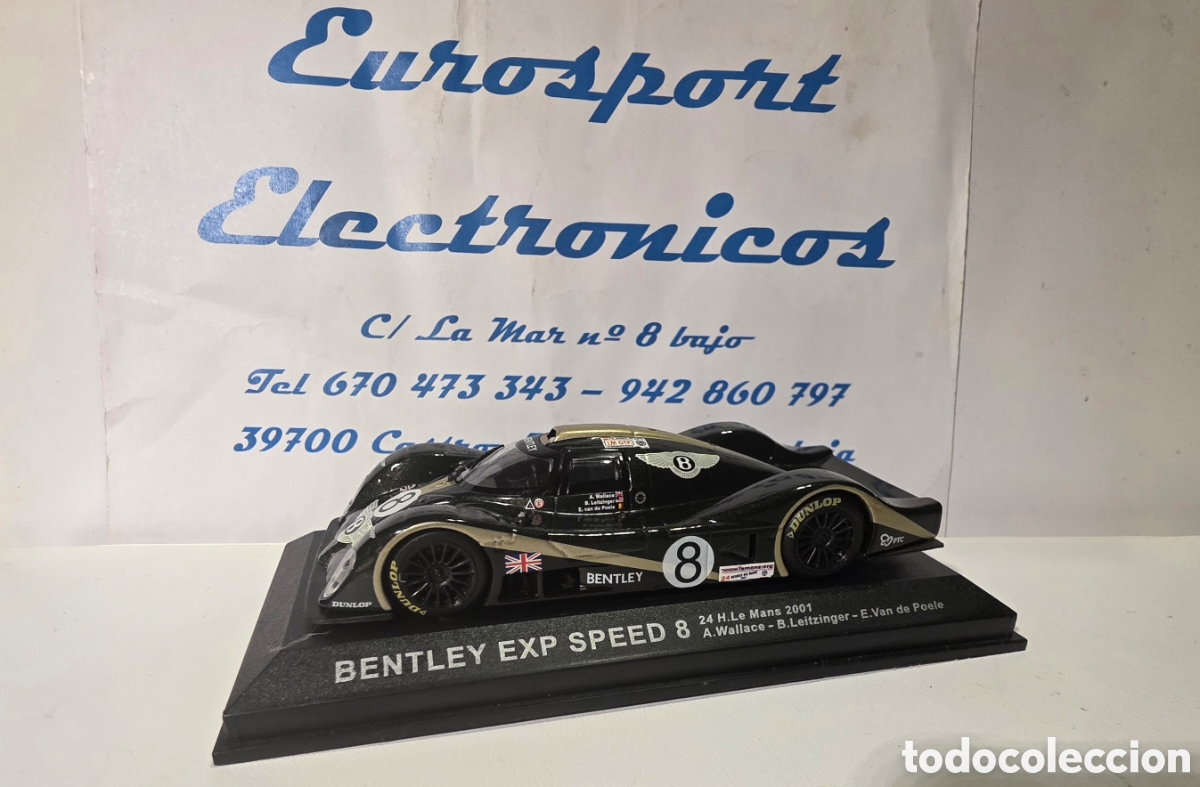 Coches a escala: Bentley EXP SPEED Le Mans 2001 escala 1/43