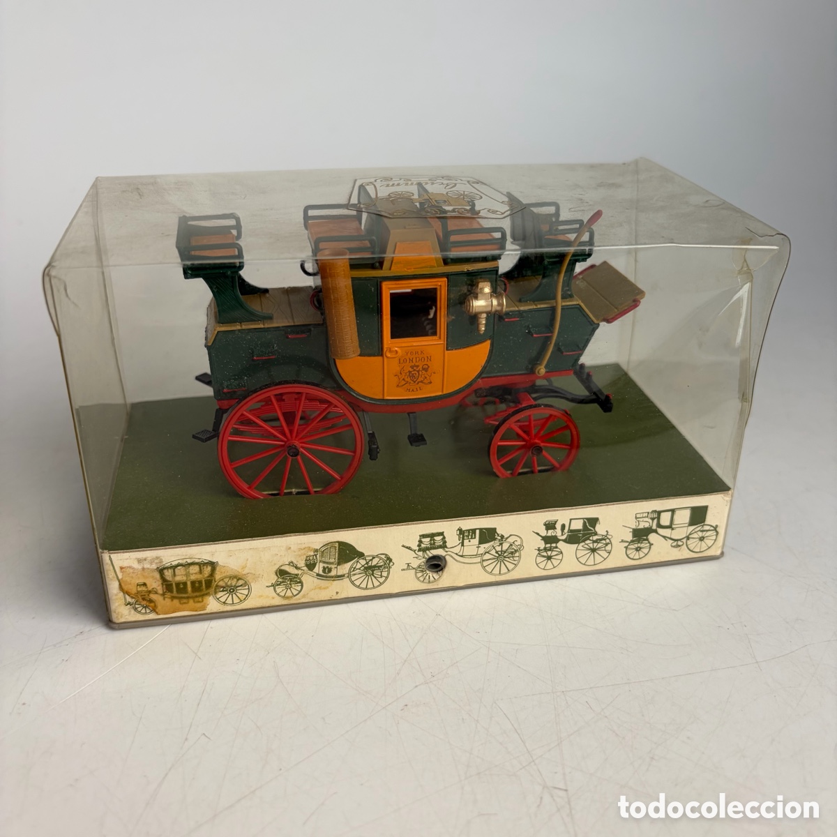 Coches a escala: Carruaje correta coche Mail coach 1784 Brumm