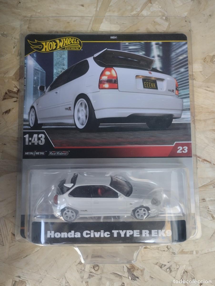 Coches a escala: Hot wheels honda civic type r ek9