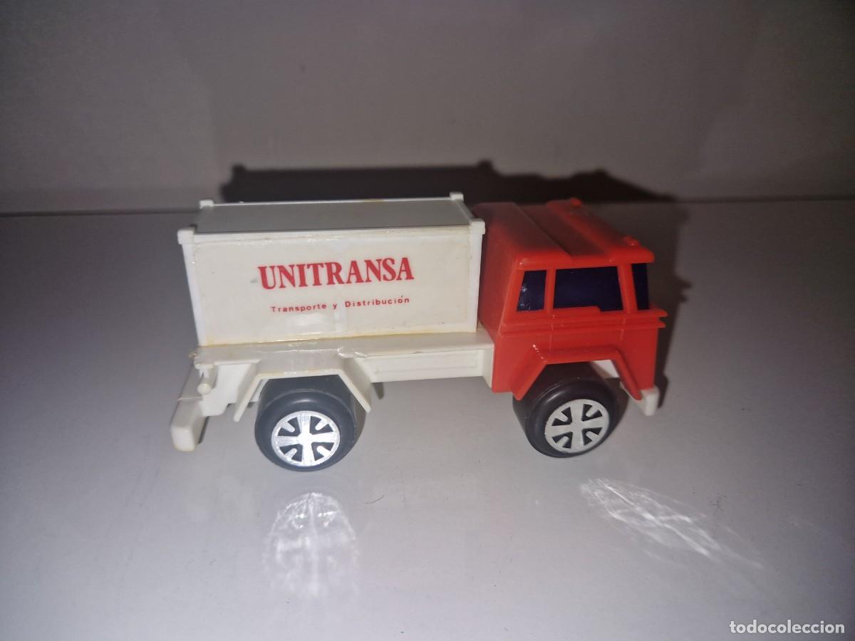 Coches a escala: PUBLICIDAD DE UNITRANSA - UNION DE TRANSPORTES - CAMION , A&Ntilde;OS 60-70