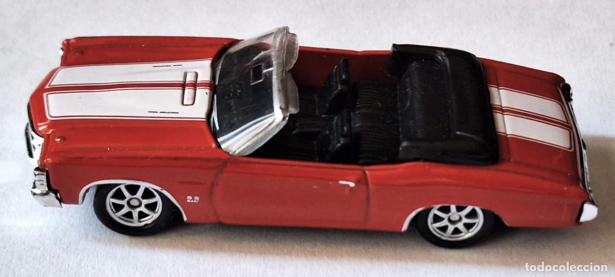 Coches a escala: COCHE ESCALA - CHEVROLET DEPORTIVO CHEVELLE SS 454 - A&Ntilde;O 1971 - MARCA WELLY - PERFECTO ESTADO