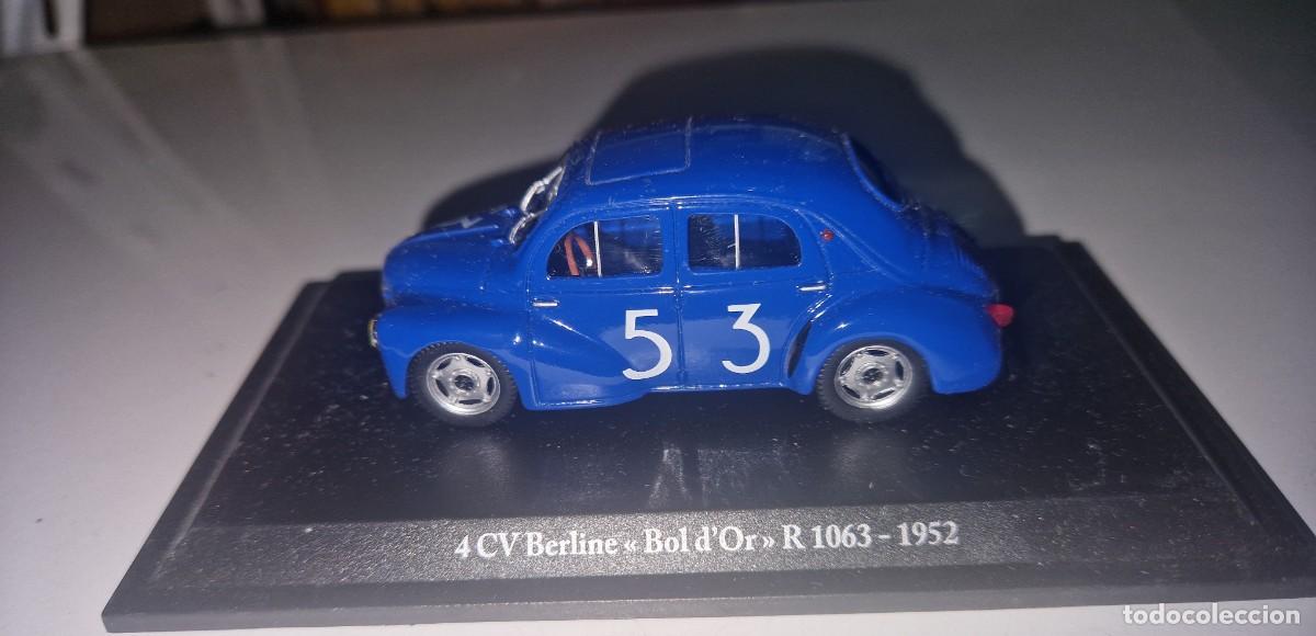 Model Cars: RENAULT 4CV BERLINE BOL D'OR R 1063 (1952)- COCHE A ESCALA 1:43