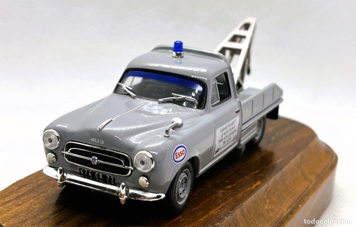 Coches a escala: PEUGEOT 403 PICK UP GRUA, ESC.1/43, COMO NUEVO - FLA
