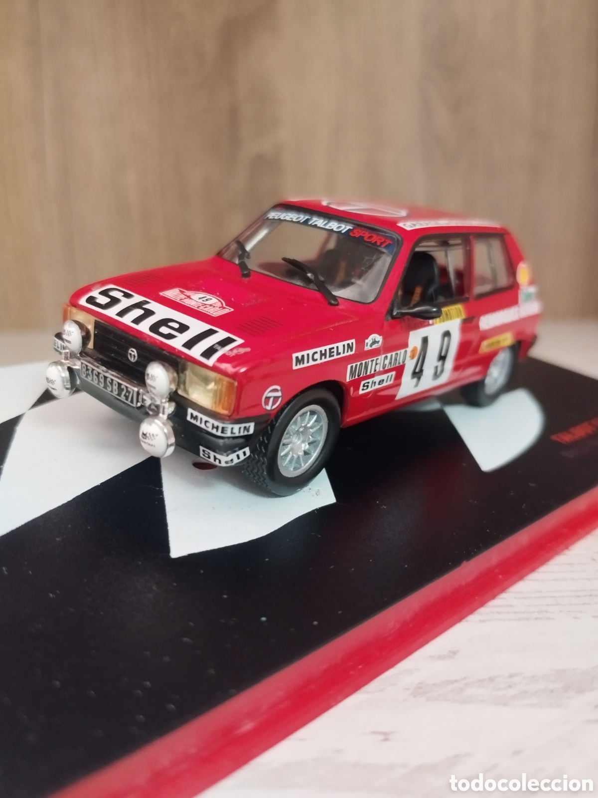 Coches a escala: TALBOT SAMBA RALLY MONTECARLO