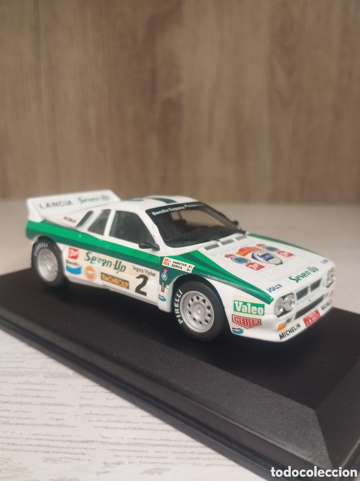 Coches a escala: LANCIA 037 SERVI&Aacute; RACC