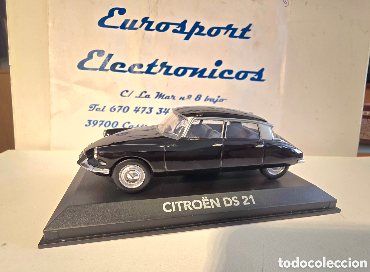 Coches a escala: Citro&euml;n DS-21 Pallas escala 1/43