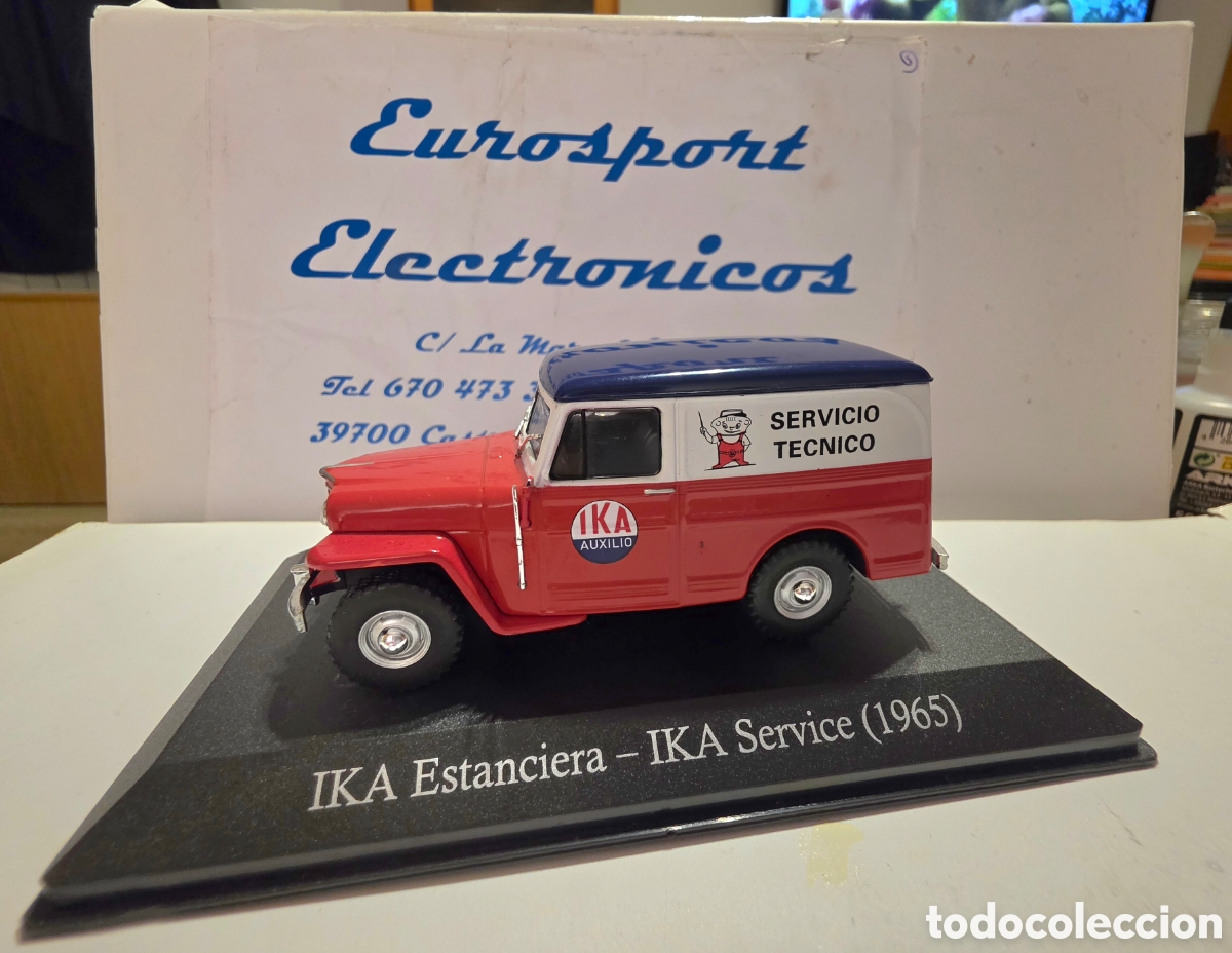 Coches a escala: Ika Estanciera. Ika Service escala 1/43
