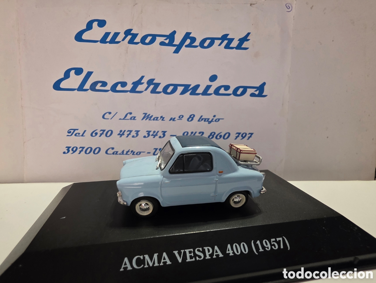 Coches a escala: Acma Vespa 400 escala 1/43