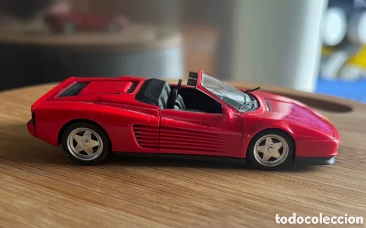 Auto in scala: Maqueta Norev Ferrari Testarossa Cabrio 1:43