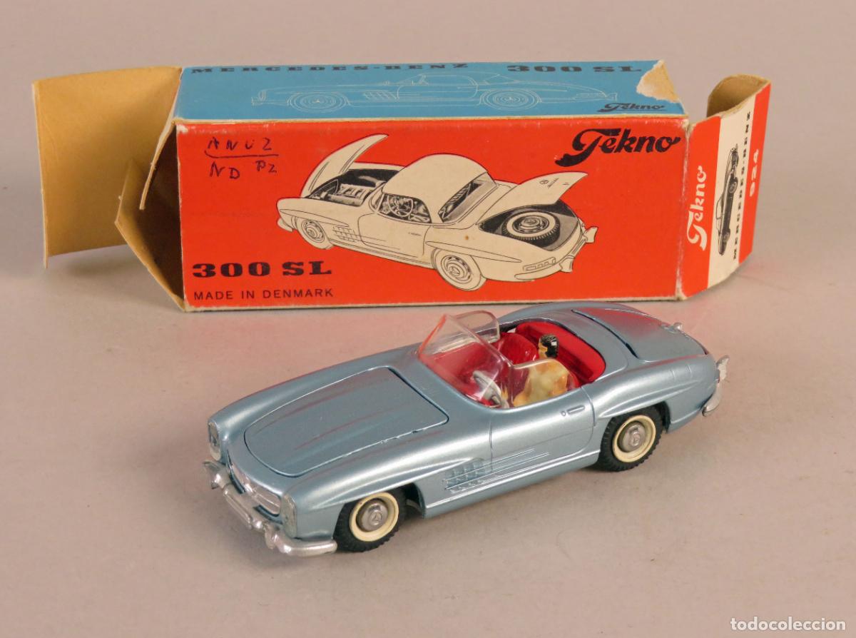 Coches a escala: Mercedes Benz 300 SL Tekno 924 1/43 Denmark con caja a&ntilde;os 60