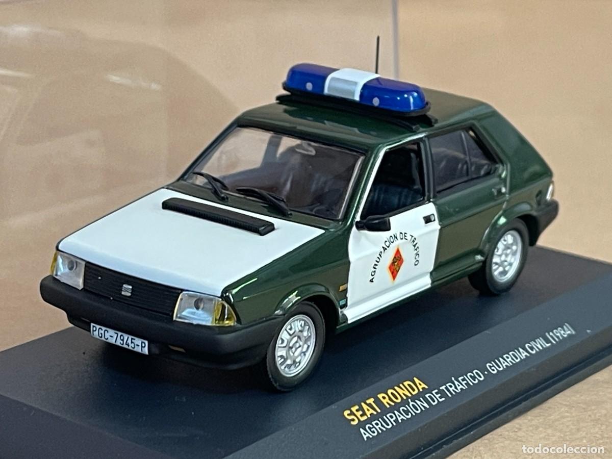 Coches a escala: Coche SEAT RONDA Agrupaci&oacute;n de Tr&aacute;fico - Guardia Civil (1984) 1:43 die-cast metal car ixo altaya gc