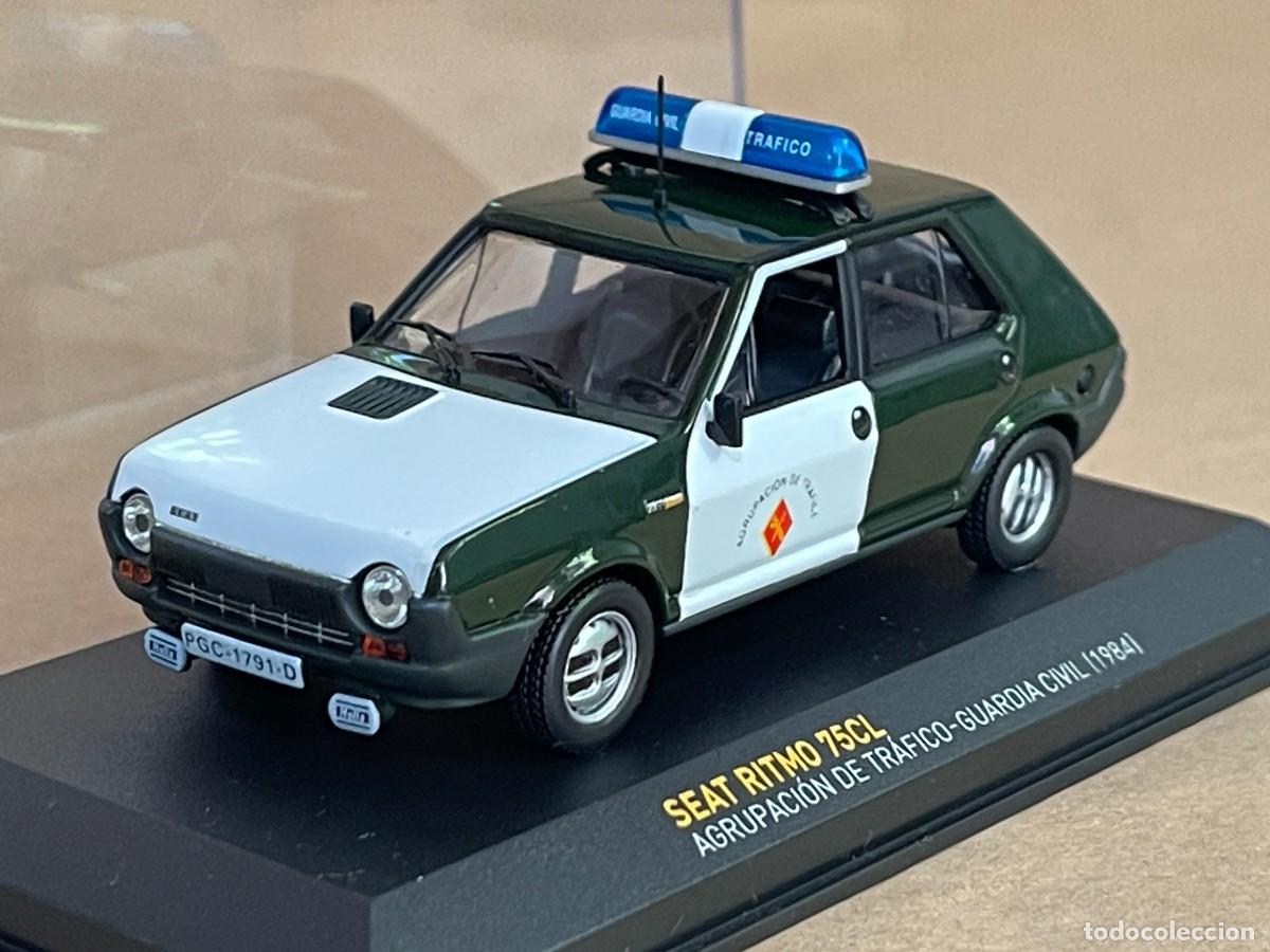 Coches a escala: Coche SEAT RITMO Agrupaci&oacute;n de Tr&aacute;fico - Guardia Civil (1984) 1:43 die-cast metal car ixo altaya gc