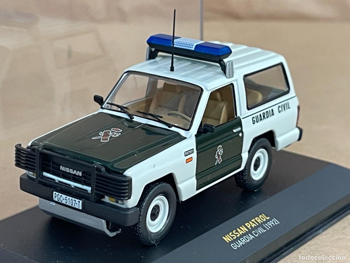 Coches a escala: Coche NISSAN PATROL Guardia Civil (1992) 1:43 die-cast metal car ixo altaya pgc