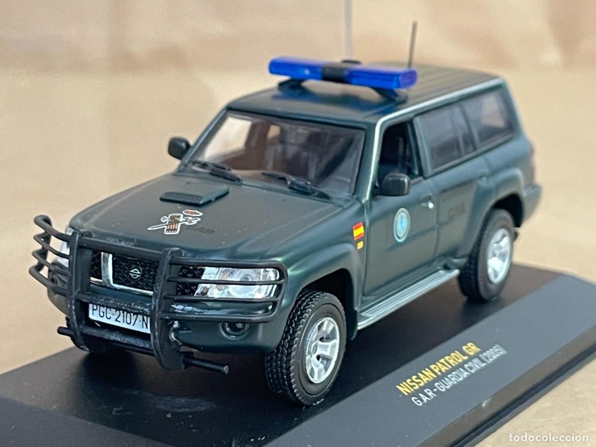 Coches a escala: Coche NISSAN PATROL GR G.A.R. Guardia Civil (2005) 1:43 die-cast metal car ixo altaya gar pgc