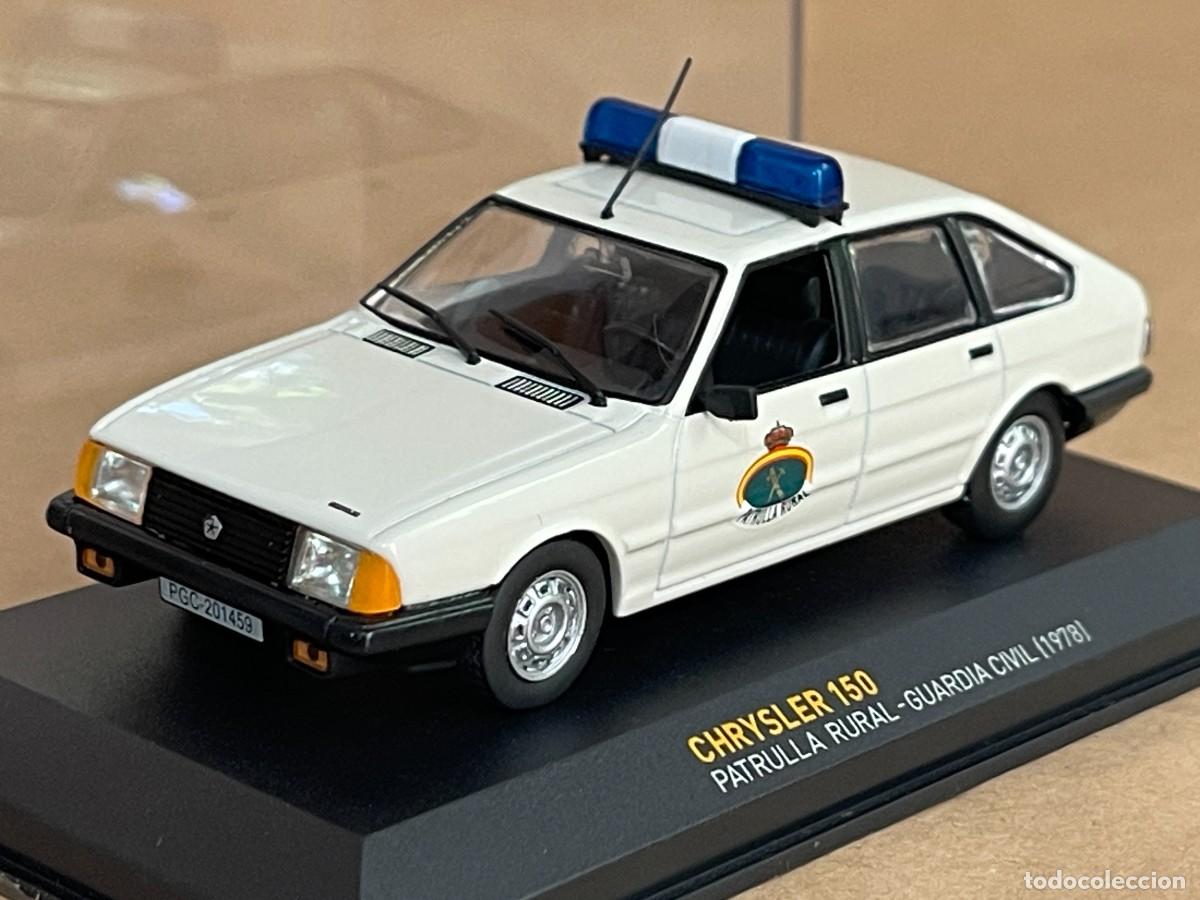 Coches a escala: Coche CHRYSLER 150 Patrulla Rural - Guardia Civil (1978) 1:43 die-cast metal car ixo altaya pgc