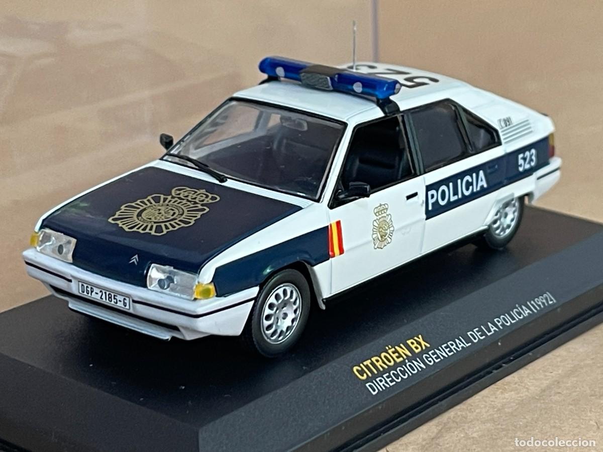 Coches a escala: Coche CITRO&Euml;N BX Direcci&oacute;n General de la Polic&iacute;a (1992) 1:43 die-cast metal car altaya dgp