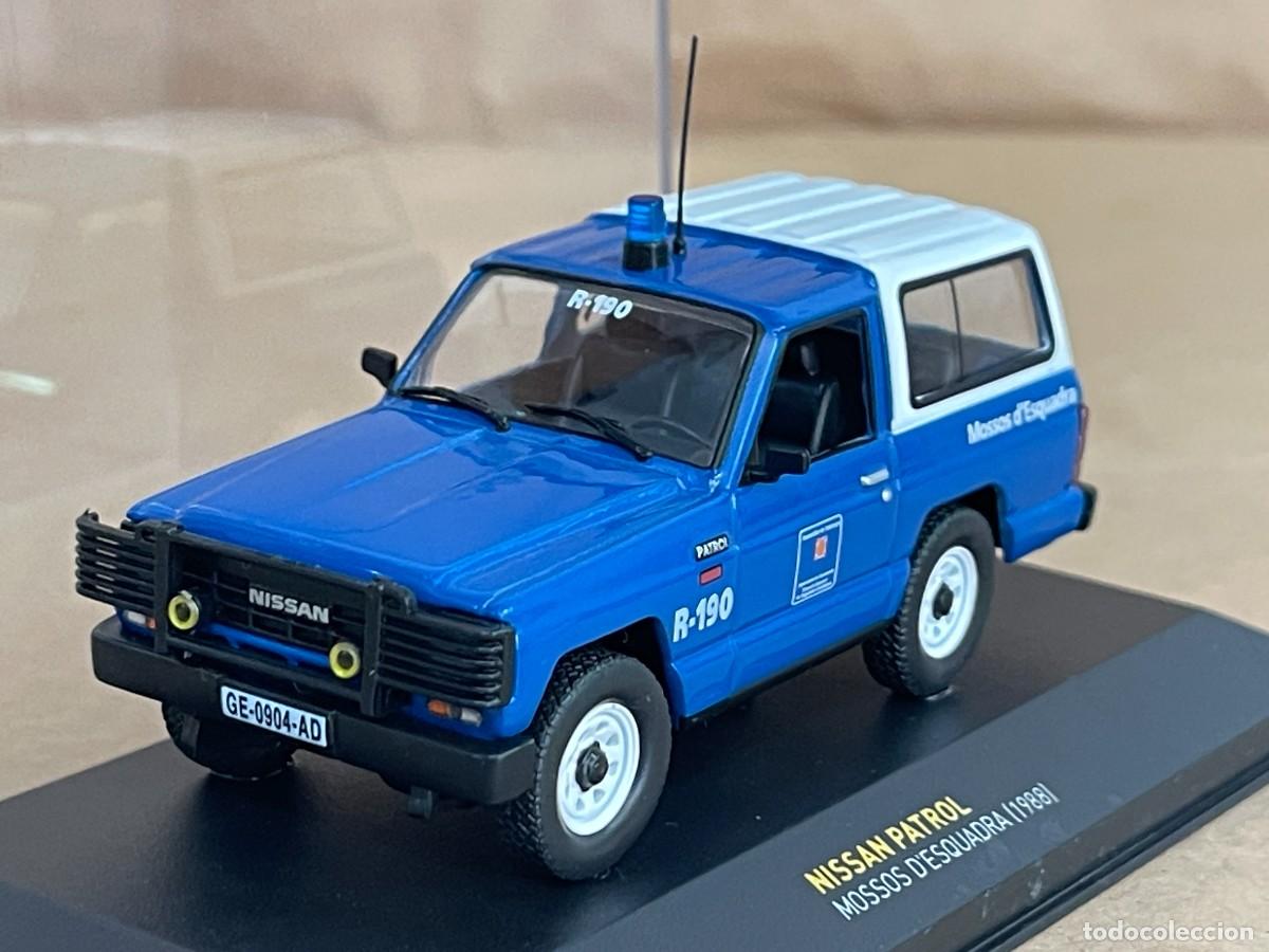 Coches a escala: Coche NISSAN PATROL Mossos D'Esquadra (1988) 1:43 ixo die-cast meta car altaya