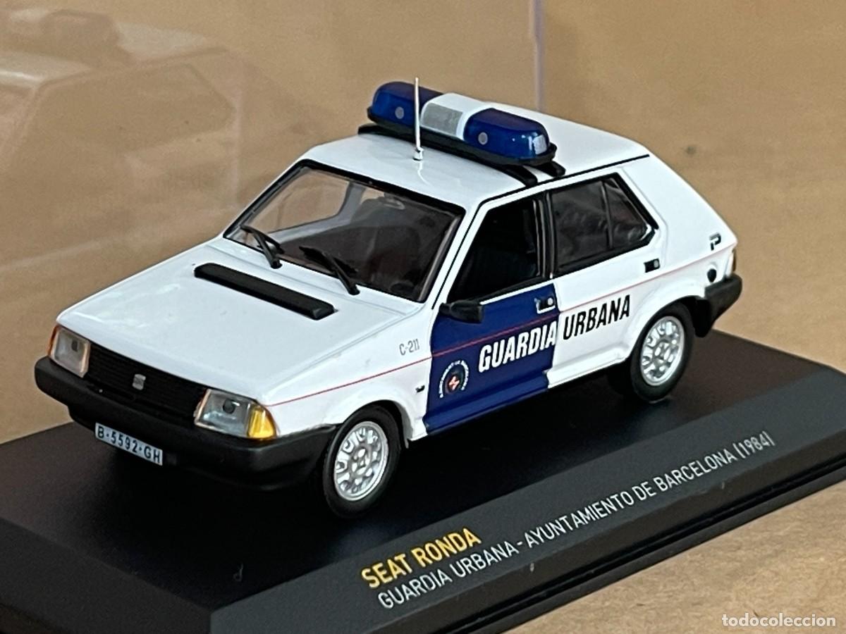 Coches a escala: Coche SEAT RONDA Guardia Urbana - Ayuntamiento de Barcelona (1984) 1:43 ixo die-cast meta car altaya