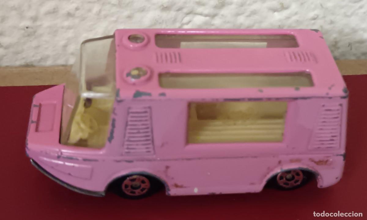 Coches a escala: FURGONETA LOS &Aacute;NGELES DE CHARLIE MINI-MIRA STRETCHA FETCHA MADE IN SPAIN REF. 127 7 CM. LARGO