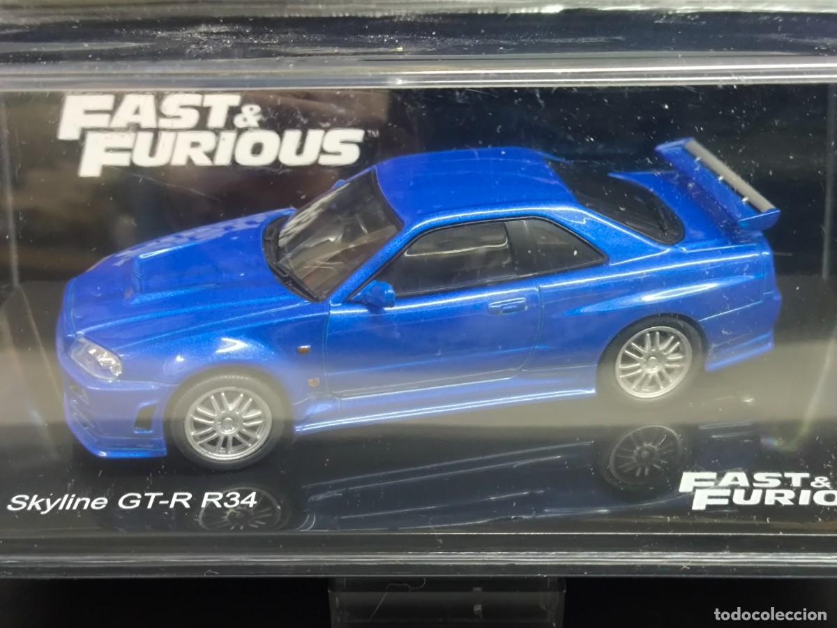 Coches a escala: NISSAN SKYLINE GT-R R34- Fast and Furious - Escala 1:43