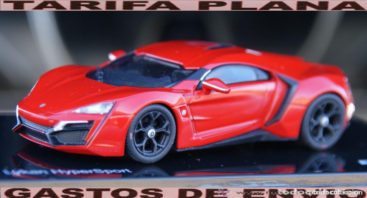 Coches a escala: LYKAN HYPERSPORT ESCALA 1:43 DE FAST AND FOURIUS DE ALTAYA EN CAJA